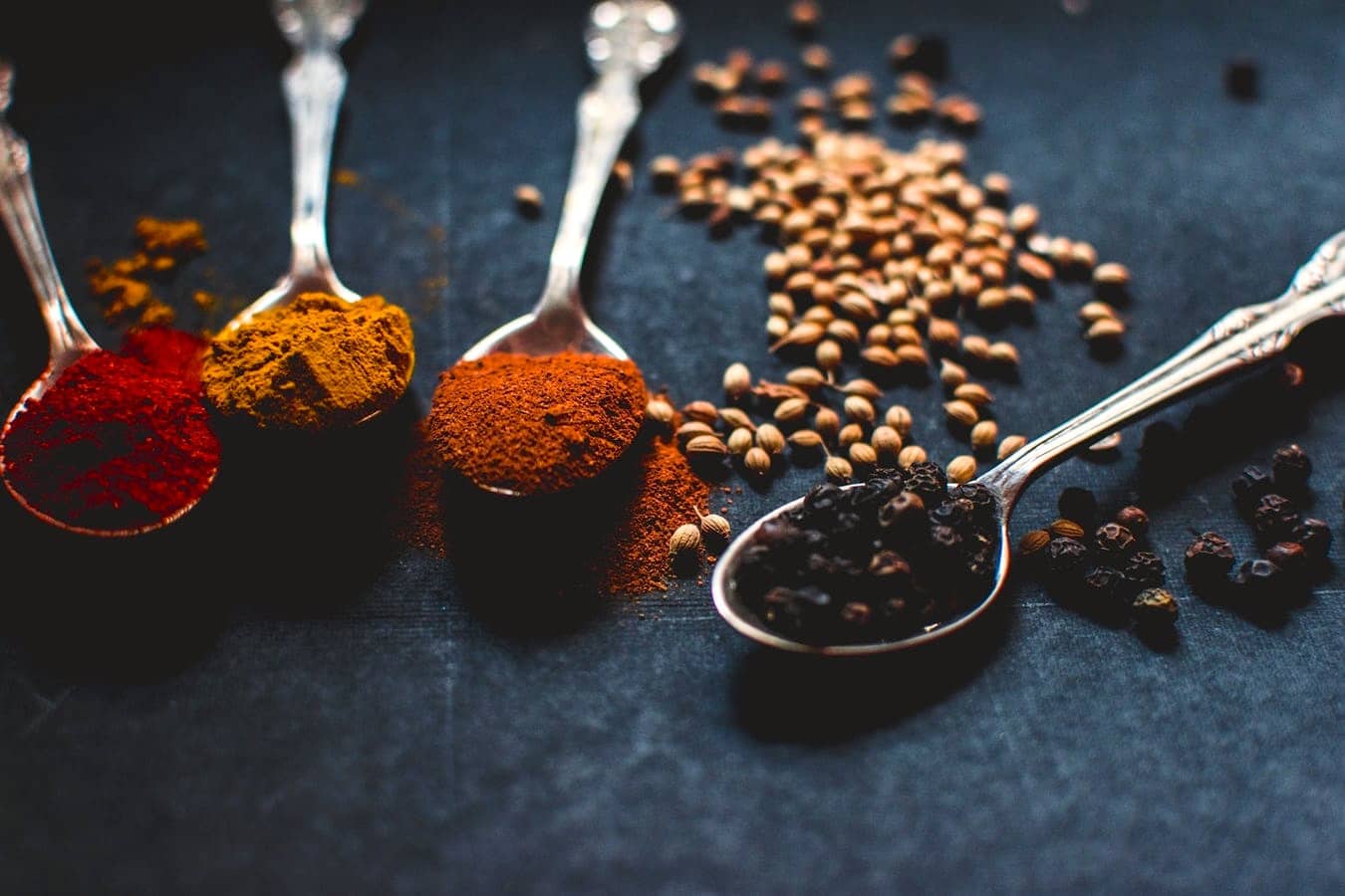 Seeds and herbs, medicinal spices